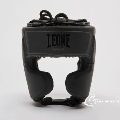 Боксерський шолом Leone Mono Black M