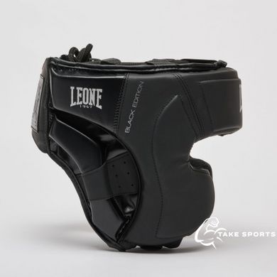 Боксерський шолом Leone Mono Black M