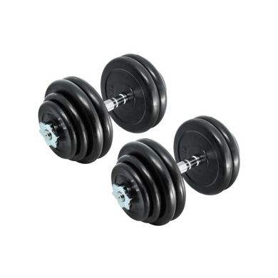 Гантели наборные Fitnessport DB-02-39 кг (ручка – хром) пара