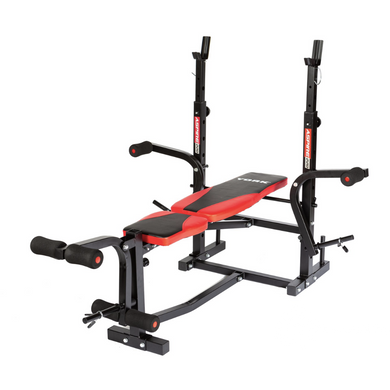 Скамья для жима York Fitness ASPIRE 220 с стойкой для штанги и партой Скотта