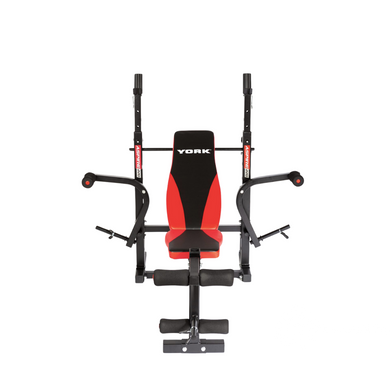 Скамья для жима York Fitness ASPIRE 220 с стойкой для штанги и партой Скотта