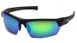 Очки поляризационные защитные 2в1 Venture Gear Tensaw Polarized (green mirror) зеркальные сине-зеленые