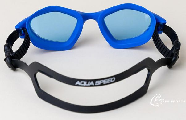 Очки для плавания Aqua Speed ​​ZENITH 61441 синий, черный Уни OFSM