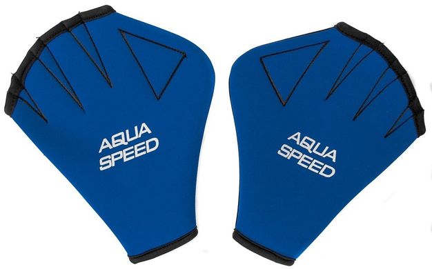 Перчатки для плавания Aqua Speed ​​NEOPREN GLOVES 6180 синий XL 24х19см