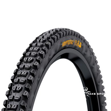 Покришка безкамерна Continental Kryptotal-R Downhill 29 x 2.40 Soft чорна, складна skin