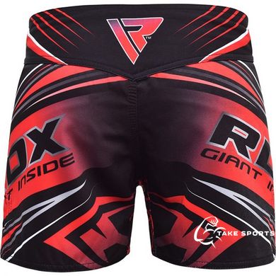 Шорти MMA RDX R8 Red XL