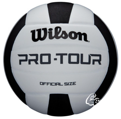 Мяч волейбольный Wilson Pro tour VB blkwh