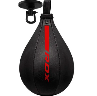 Пневмогруша боксерська RDX F6 KARA SPEED BALL + кріплення Matte RED