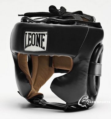 Боксерський шолом Leone Training Black L