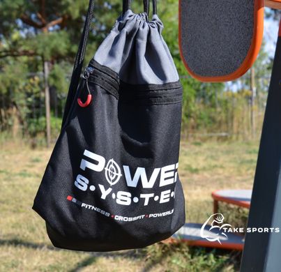 Рюкзак спортивный Power System PS-7011 Gym Sack Alpha Blak/Grey