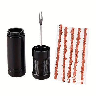 Ремкомплект для безкамерки Peaty's Holeshot Tubeless Puncture Plugger Kit, Black