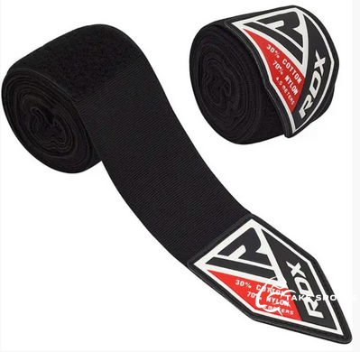 Бинты для бокса RDX WX Professional Boxing Hand Wraps Black (4.5м.)