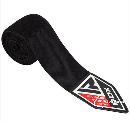 Бинты для бокса RDX WX Professional Boxing Hand Wraps Black (4.5м.)