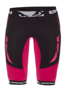 Компресійні жіночі шорти Bad Boy Compression Shorts Black/Pink XS