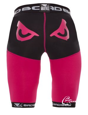 Компресійні жіночі шорти Bad Boy Compression Shorts Black/Pink XS