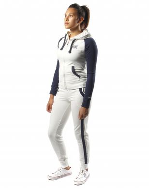 Спортивний костюм жіночий Leone White/Blue M