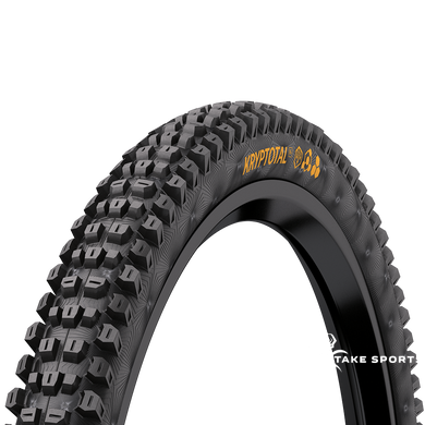 Покрышка бескамерная Continental Kryptotal-F Downhill 29 x 2.40 SuperSoft черная, складная skin