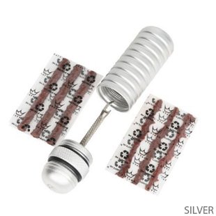 Ремкомплект для бескамерки Peaty's Holeshot Tubeless Puncture Plugger Kit, Silver