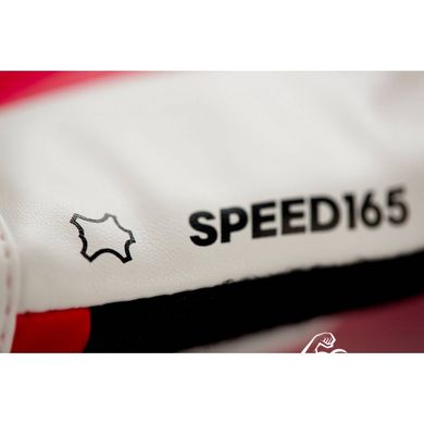 Боксерские перчатки Adidas Speed ​​165 с лицензией WAKO красно/белый | Adidas ADISBG165WK