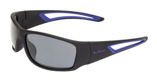 Окуляри поляризаційні BluWater Intersect-2 Polarized (gray) чорні