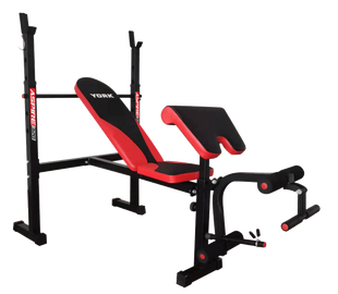 Лава для жиму York Fitness ASPIRE 320 зі стійкою для штанги та партою Скотта