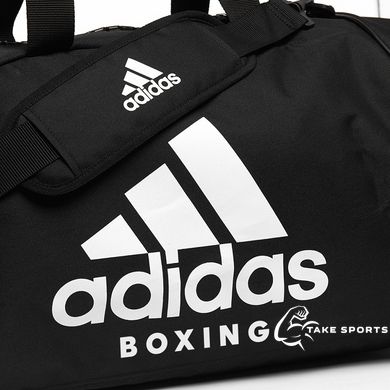 Сумка-рюкзак (2 в 1) с белым логотипом Boxing | черный | ADIDAS ADIACC052B