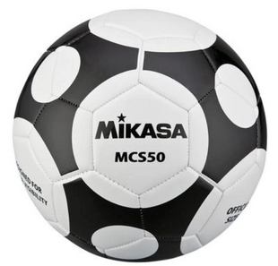 Мяч футбольный Mikasa MCS50-WBK