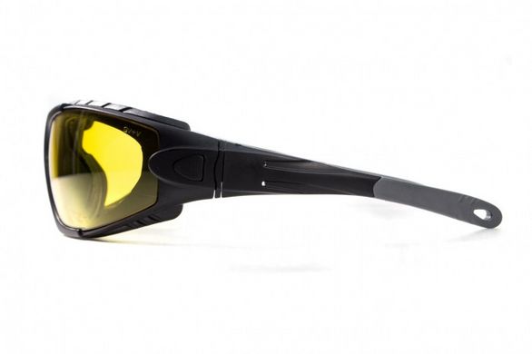 Очки защитные фотохромные Global Vision Shorty Photochromic (yellow) Anti-Fog, желтые фотохромные