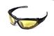 Очки защитные фотохромные Global Vision Shorty Photochromic (yellow) Anti-Fog, желтые фотохромные