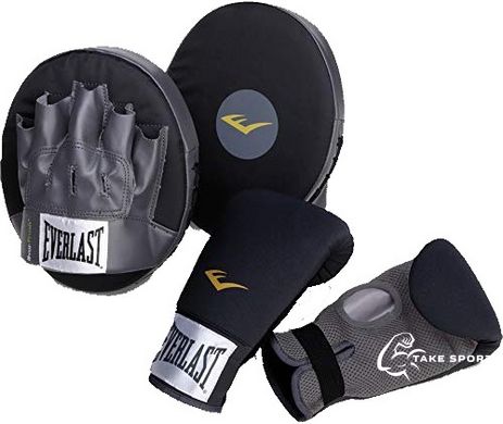 Комплект для боксу Everlast BOXING FIT KIT чорний UNI