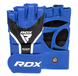 Рукавиці для ММА RDX AURA PLUS T-17 Blue/Black XL (капа у комплекті)