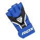 Перчатки ММА RDX AURA PLUS T-17 Blue/Black XL (капа в комплекте)