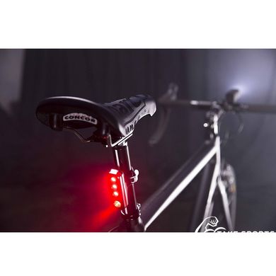 Мигалка задняя Knog Blinder Mob V The Face Black 44 Lumens