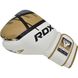 Боксерские перчатки RDX F7 Ego Golden 14 унций (капа в комплекте)