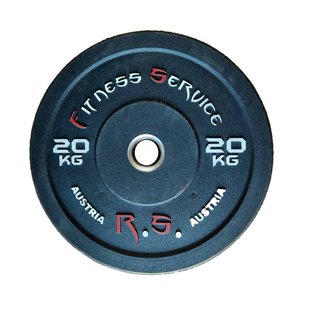 Бамперний диск для кросфіту Fitness Service RCP23-20 кг