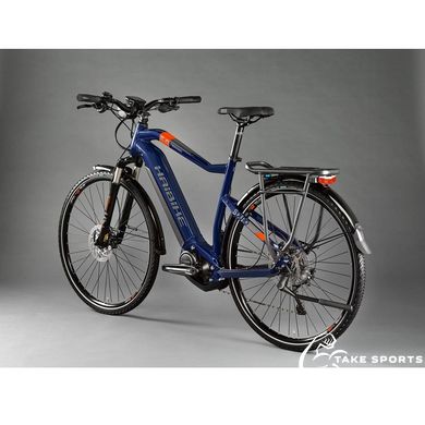 Електровелосипед Haibike SDURO Trekking 5.0 men i500Wh 20 s. XT 28", рама XL, синьо-оранжево-сірий, 2020