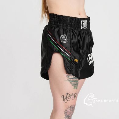 Шорти для тайського боксу Leone Flag Black XL