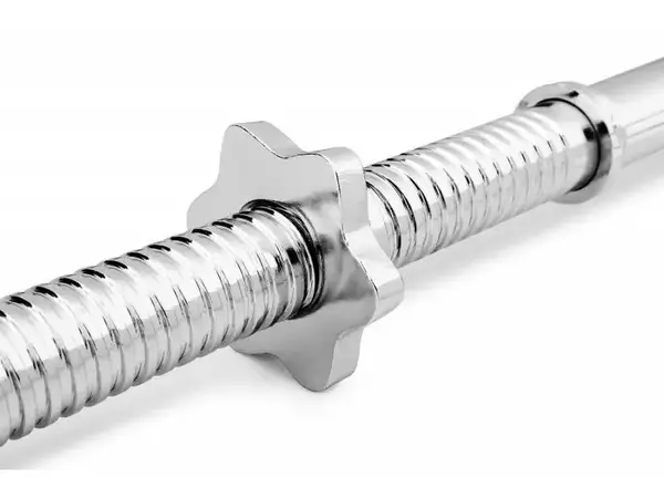 Набір металевих гантель по 6 кг + штанга 25 кг для фітнесу купити недорого в Україні, фото 5