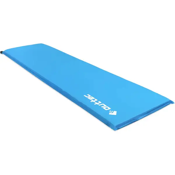 Килимок, що самонадувається Outtec 180х53х4см гладкий блакитний купити недорого в Україні, фото 3