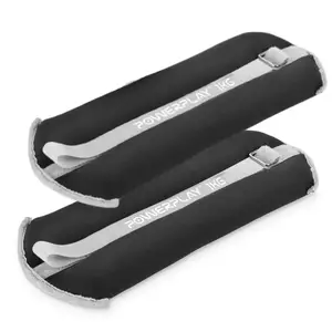 Утяжелители-манжеты для ног и рук PowerPlay PP-4349 Ankle/Wrist Weights (2шт.*1 kg) (пара) Черные купить