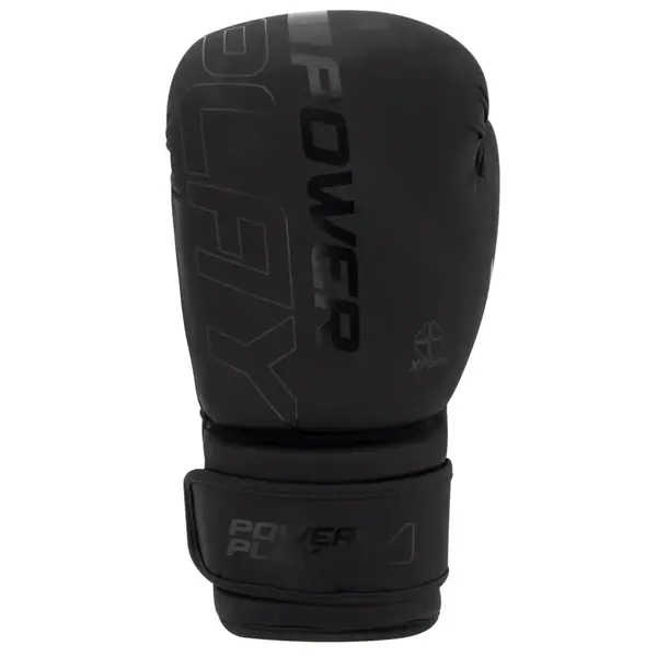 Боксерські рукавиці PowerPlay 3024 Ultra Mat Чорні 14 унцій купити недорого в Україні, фото 2