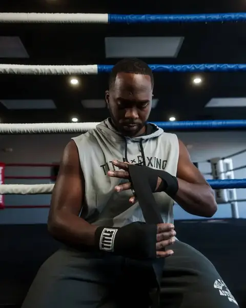 Бинты для бокса TITLE Boxing Mexican Style 180" Black (4.5м.) купить недорого в Украине, фото 3