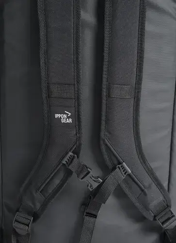 СУМКА СПОРТИВНАЯ IPPON GEAR 2 в 1 СЕРИЯ FIGHTER 2 | Размер M | Черный купить недорого в Украине, фото 5