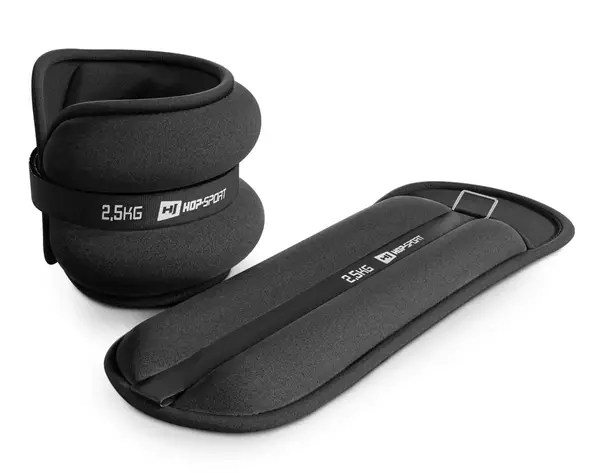 Обтяжувачі для ніг та рук Hop-Sport HS-S005WB 2х2,5 кг чорні купити