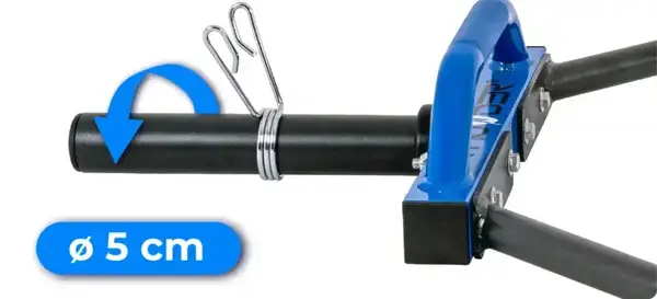 Гриф олимпийский шестигранный 141/50 TRAP BAR THUNDER купить недорого в Украине, фото 5