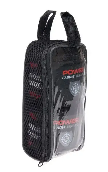 Бинты на локоть Power System PS-3600 Elbow Wraps Red/Black(пара) купить недорого в Украине, фото 5