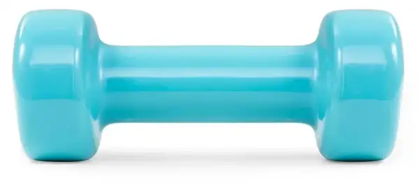Гантели виниловые PowerPlay 2*0,5 кг. PP_4103 Голубые (2шт. - пара) купить недорого в Украине, фото 3