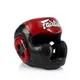 Боксерский шлем Fairtex HG13 Black/Red M купить недорого в Украине, фото 38004