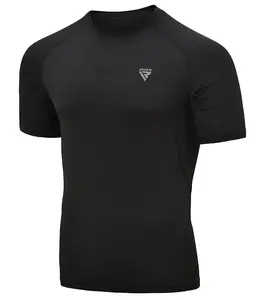 Рашгард із коротким рукавом RDX T15 Black M купити