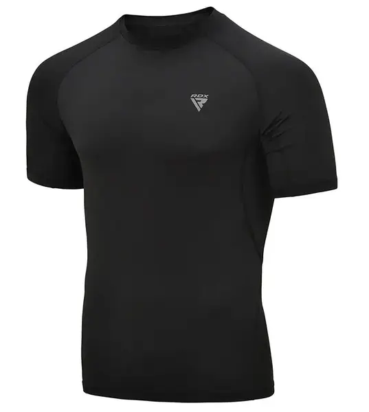 Рашгард із коротким рукавом RDX T15 Black M купити